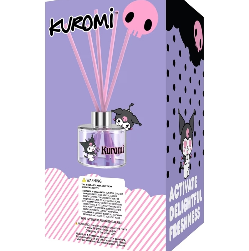 Hello Kitty X Kuromi Vanilla Scent Reed Diffuser Set - Picture 3 of 7